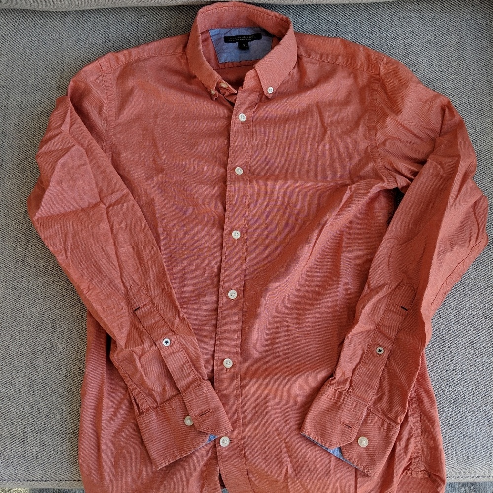 🔥Banana Republic Men's Dress Shirt Tailored Slim